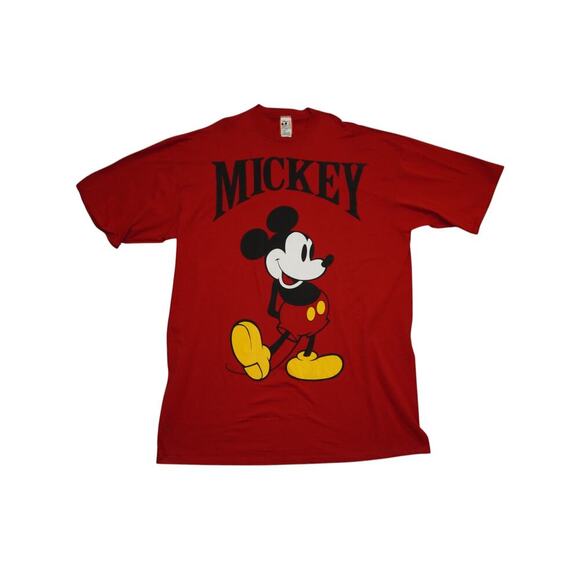 NWT Vintage 90s Disney Mickey Mouse T-Shirt – Single Stitch – Made in USA - Picture 1 of 4
